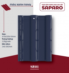 SAPARO XANH TÍM THAN SP01