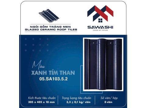 SAWASHI - XANH TÍM THAN SA103